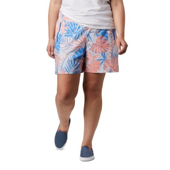 Dámské Kraťasy Columbia PFG Tidal II Plus Size Oranžové BIFGCJ062